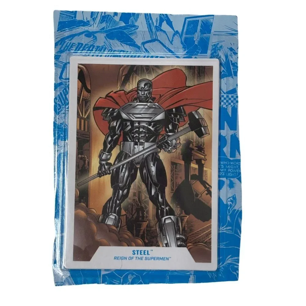 DC Multiverse Steel Reign of the Supermen Collectable Card